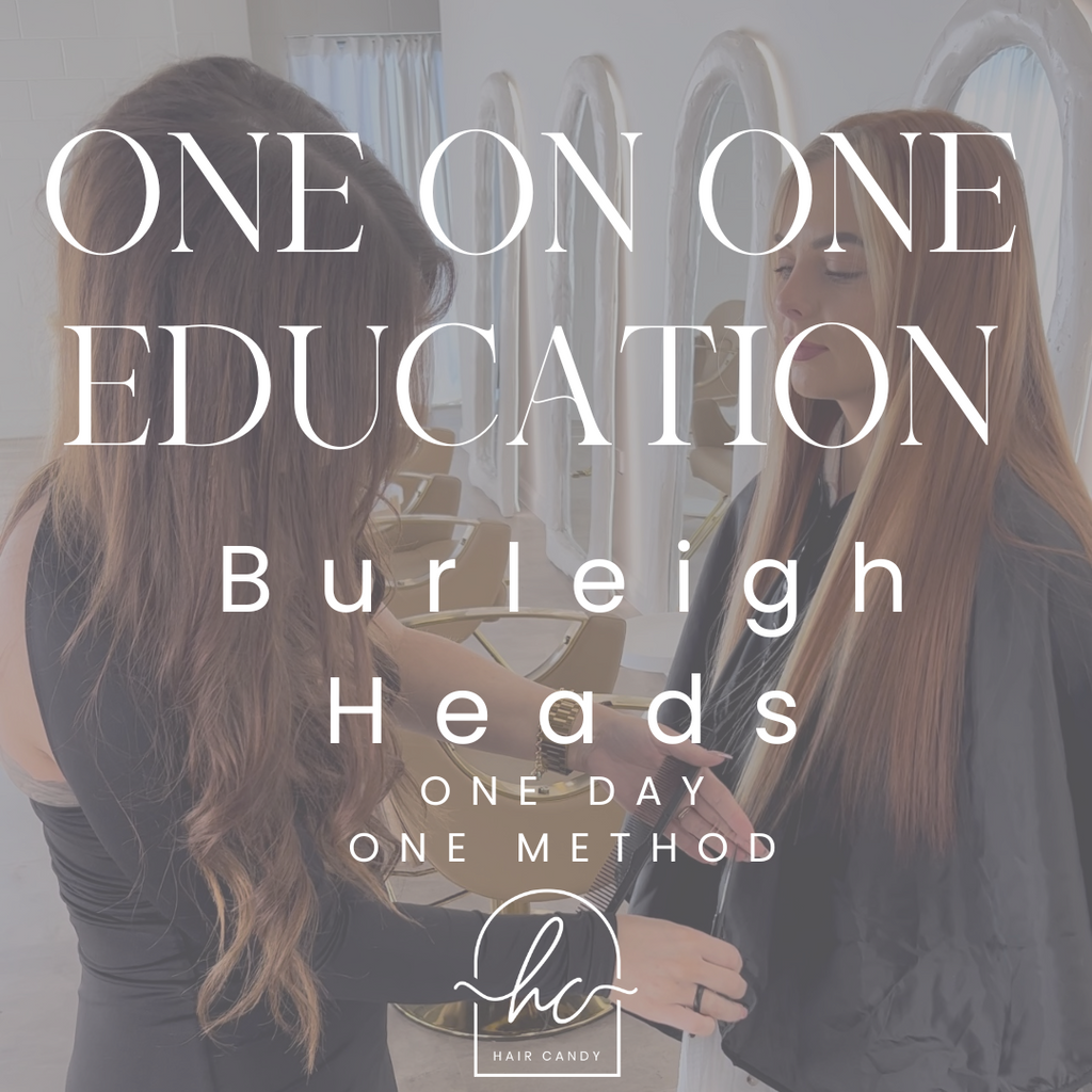One on One training day - 1 day 1 method - Burleigh Heads - Hair Candy Australia