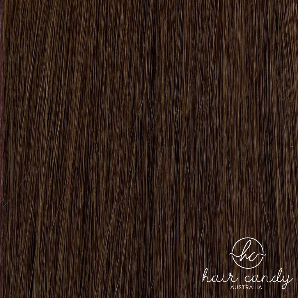 22" Keratin Bonds - #3 Dark Cocoa - Hair Candy Australia