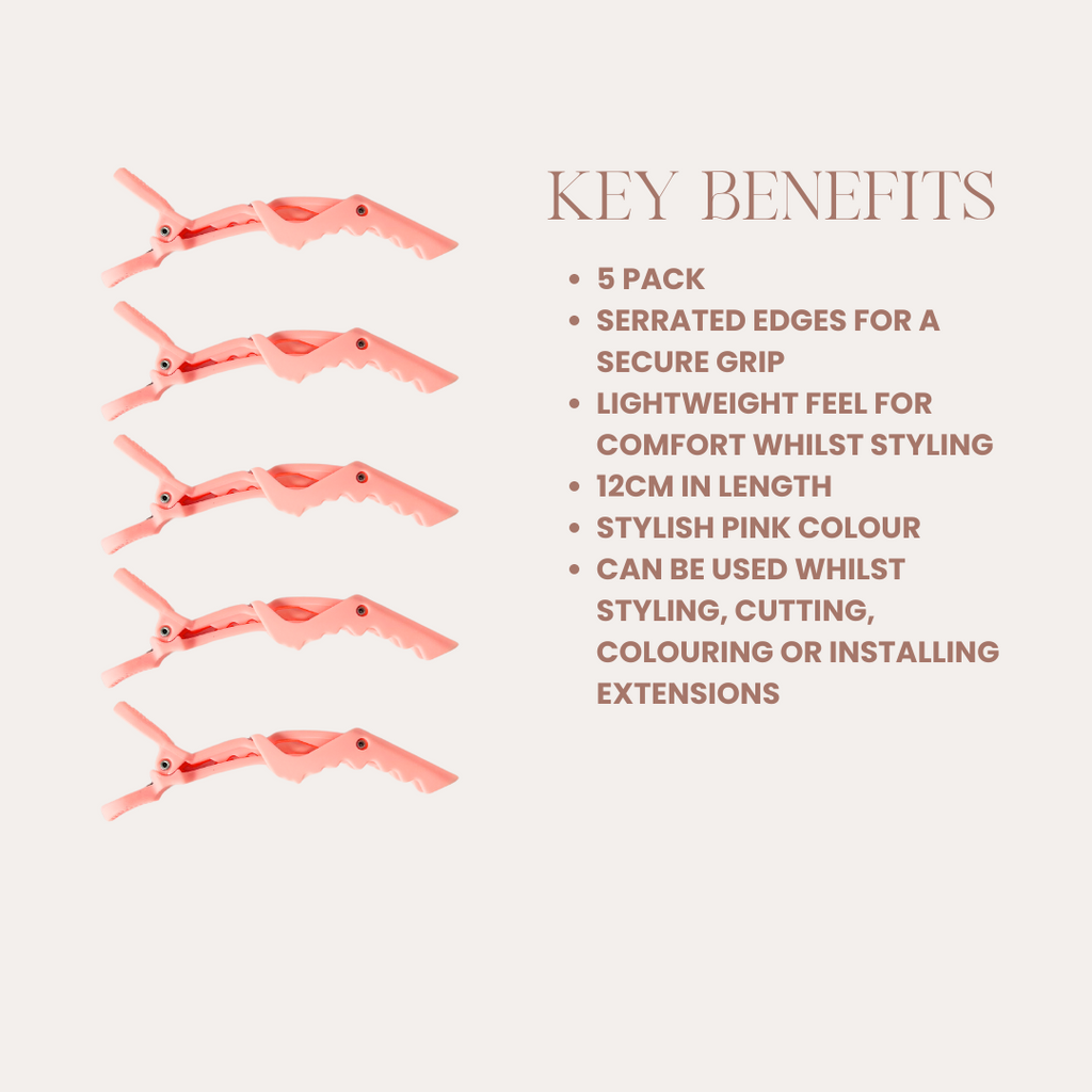 Key benefits of Hair Candy alligator clips – grip, versatility, comfort