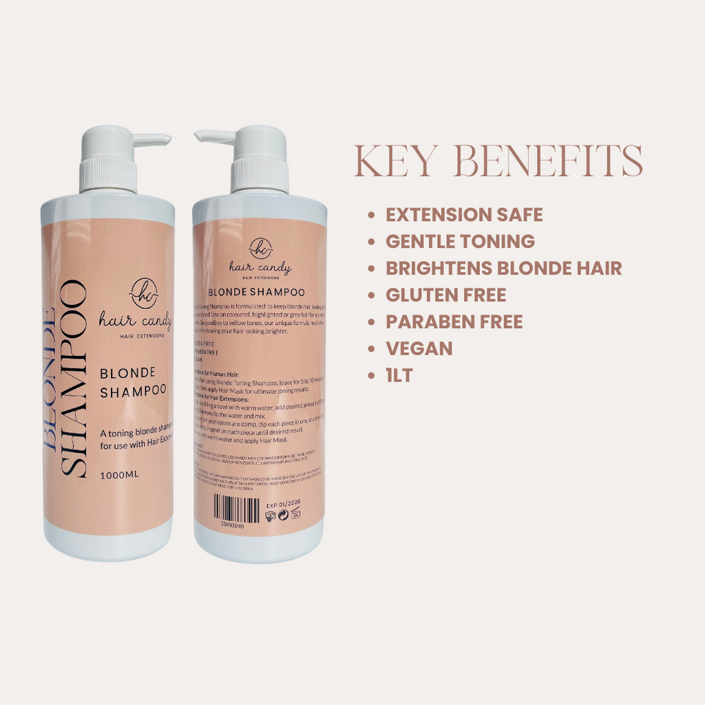 Key benefits of Hair Candy Blonde Shampoo 1 L