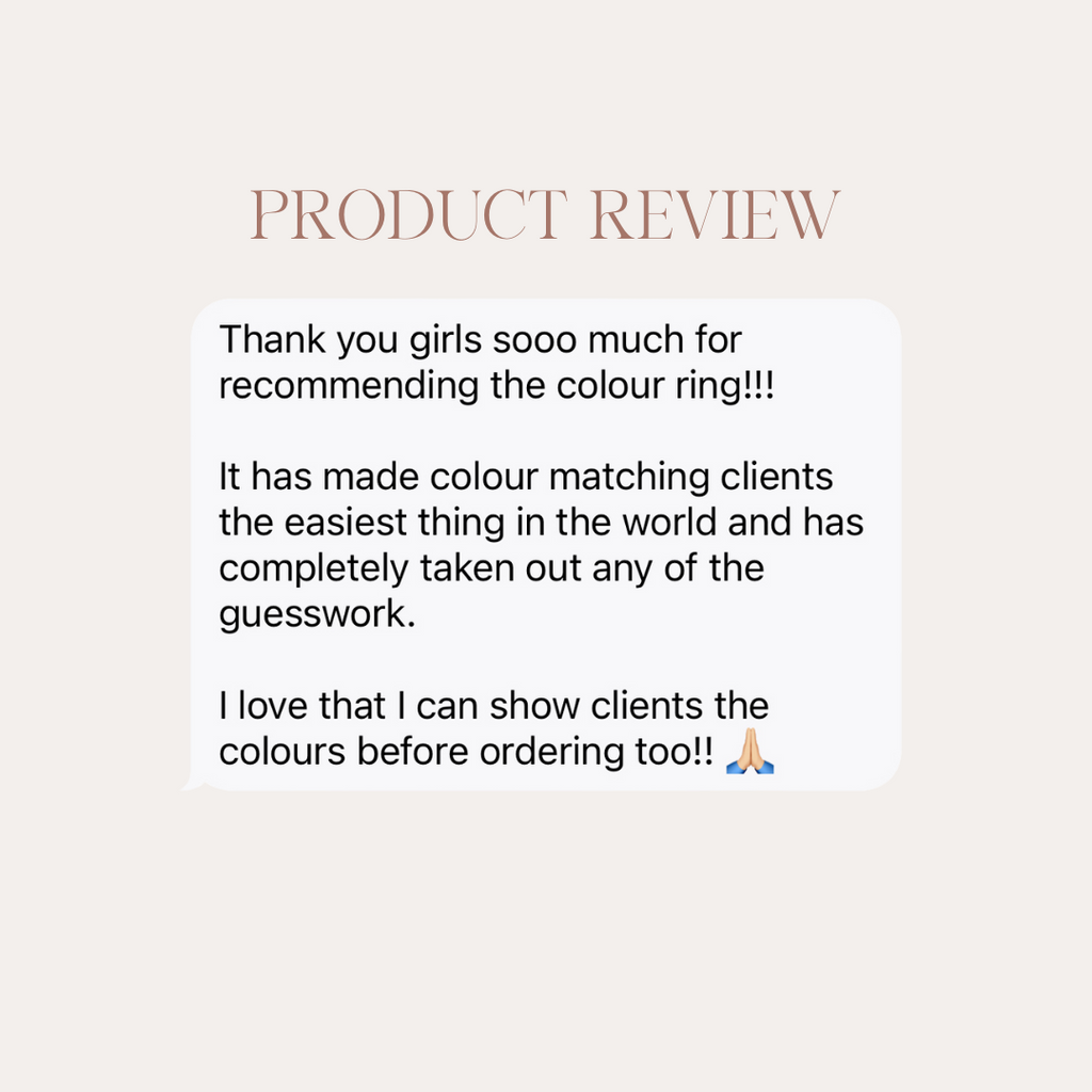 Customer review of Hair Candy Colour Ring 25 Shades