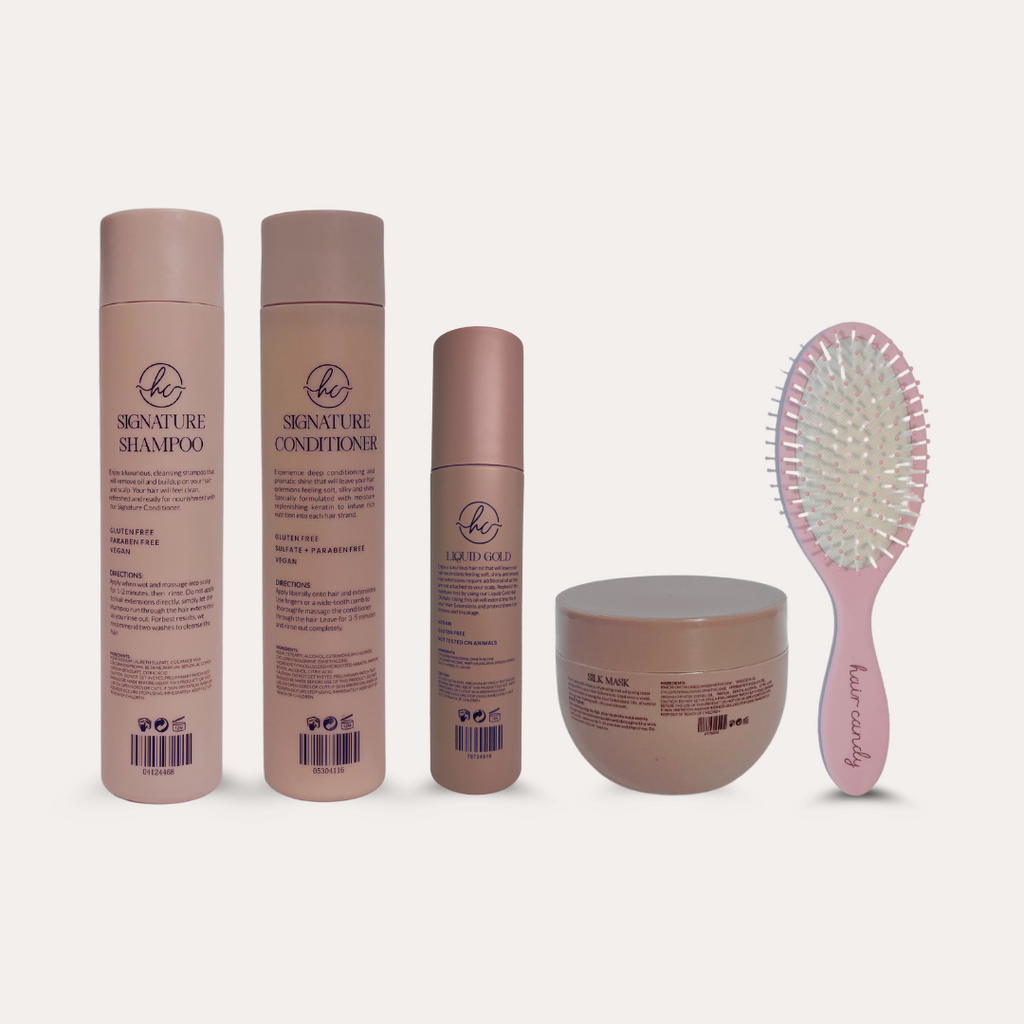 Deluxe Signature Product Pack with free extension wet brush