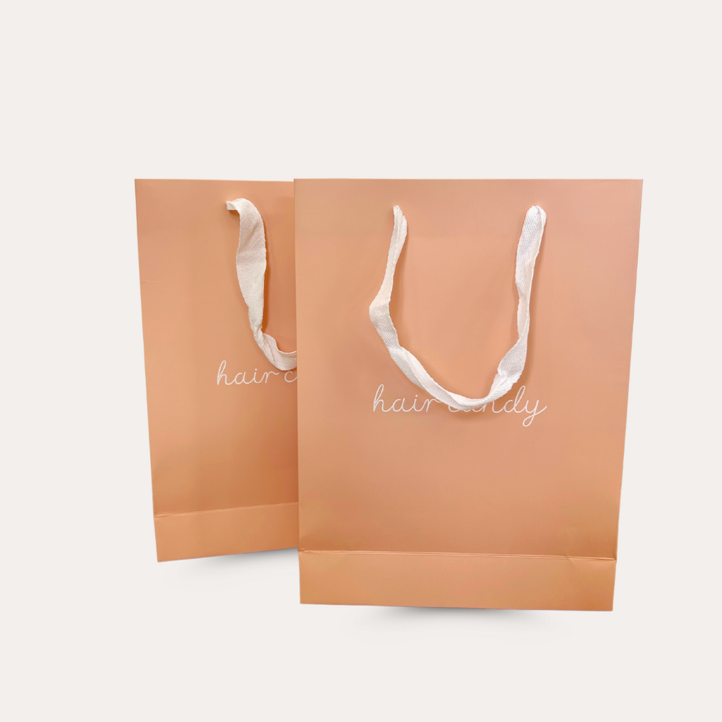 Hair Candy retail bag carrying product
