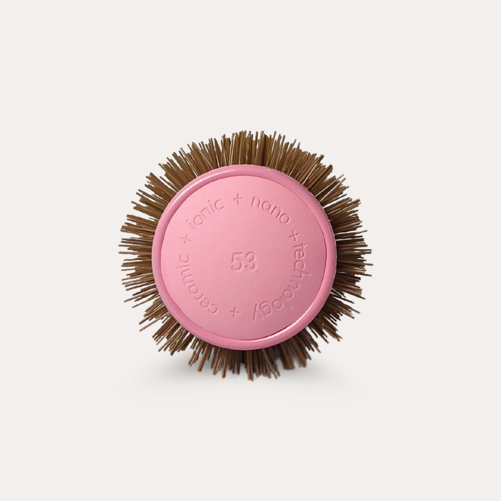 Comfort grip handle on Hair Candy Round Brush 53 mm