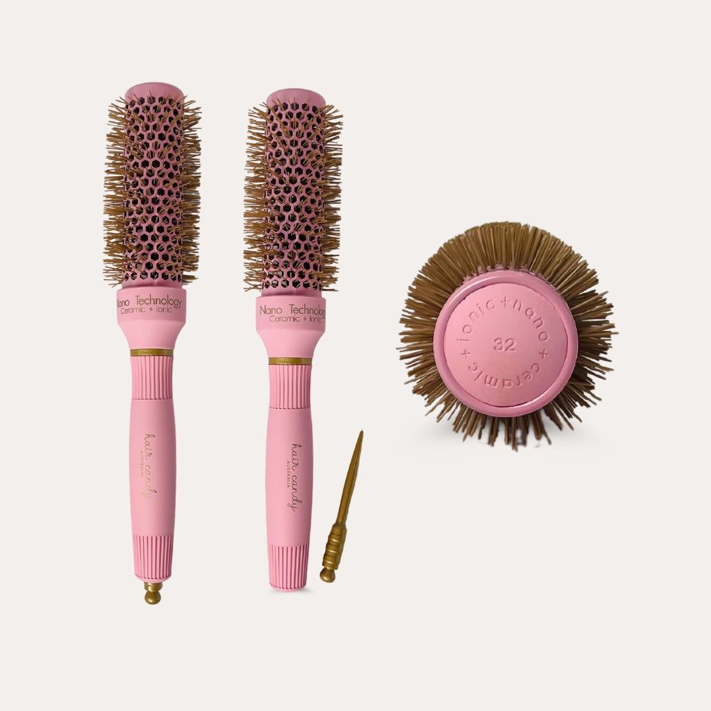 Hair Candy Round Brush Medium 32 mm front view