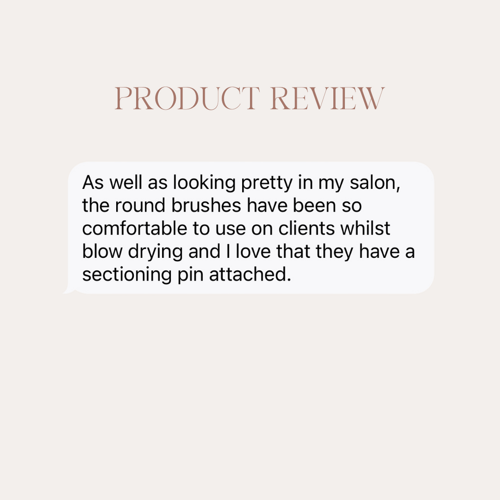 Customer review of Hair Candy Round Brush Set