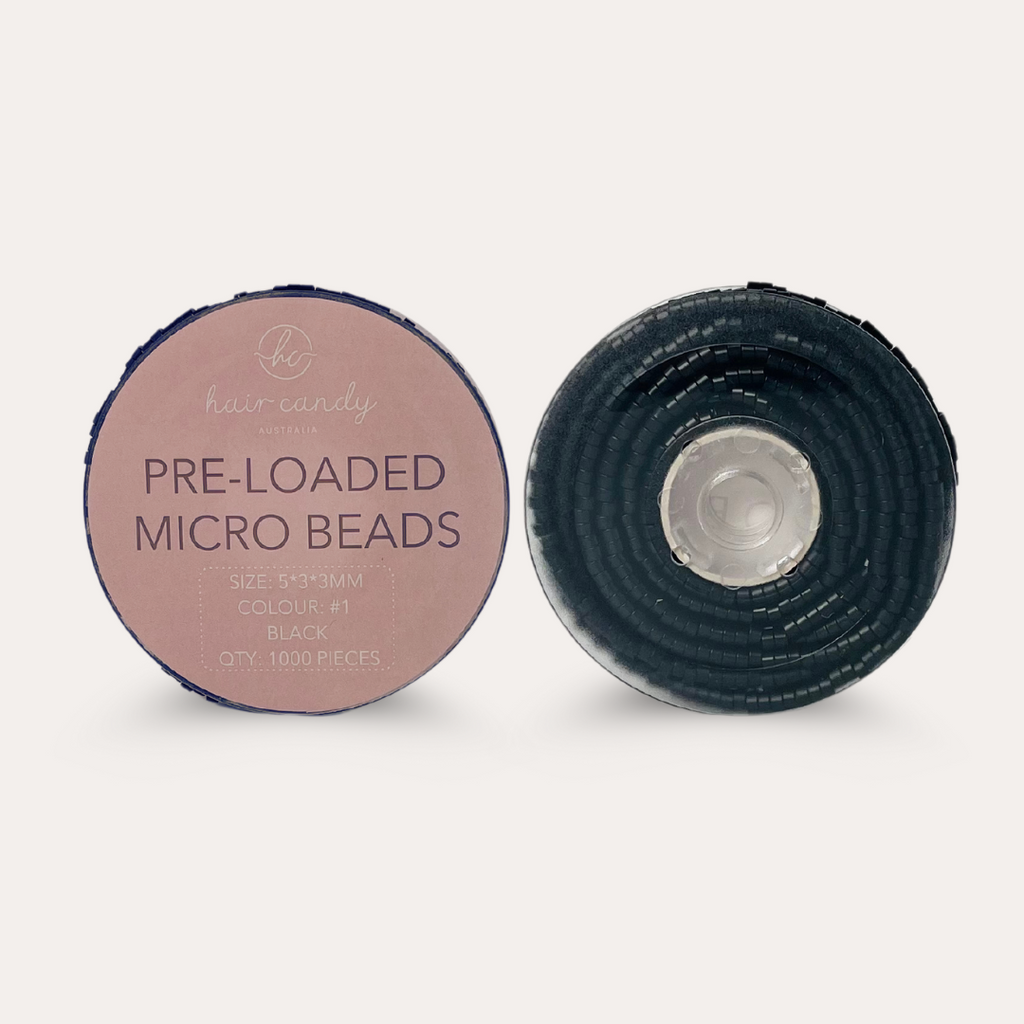 Pre-Loaded 5mm Micro Beads 1000 pc – Black