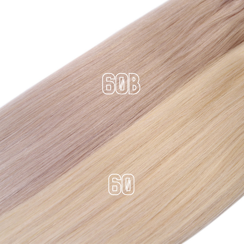 22" Classic Weft - #60 Vanilla Blonde - Hair Candy Australia