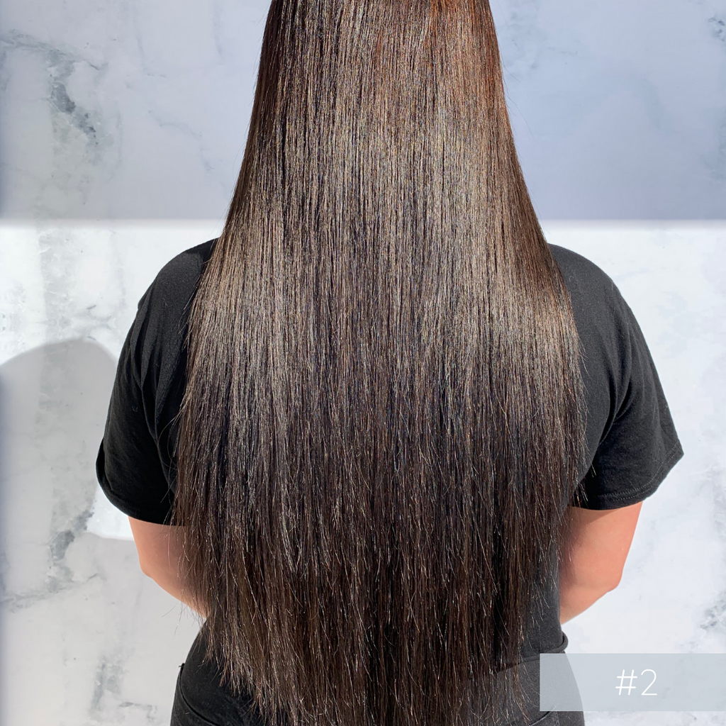 22" Hand-Tied Weft - #2 Nutella - Hair Candy Australia