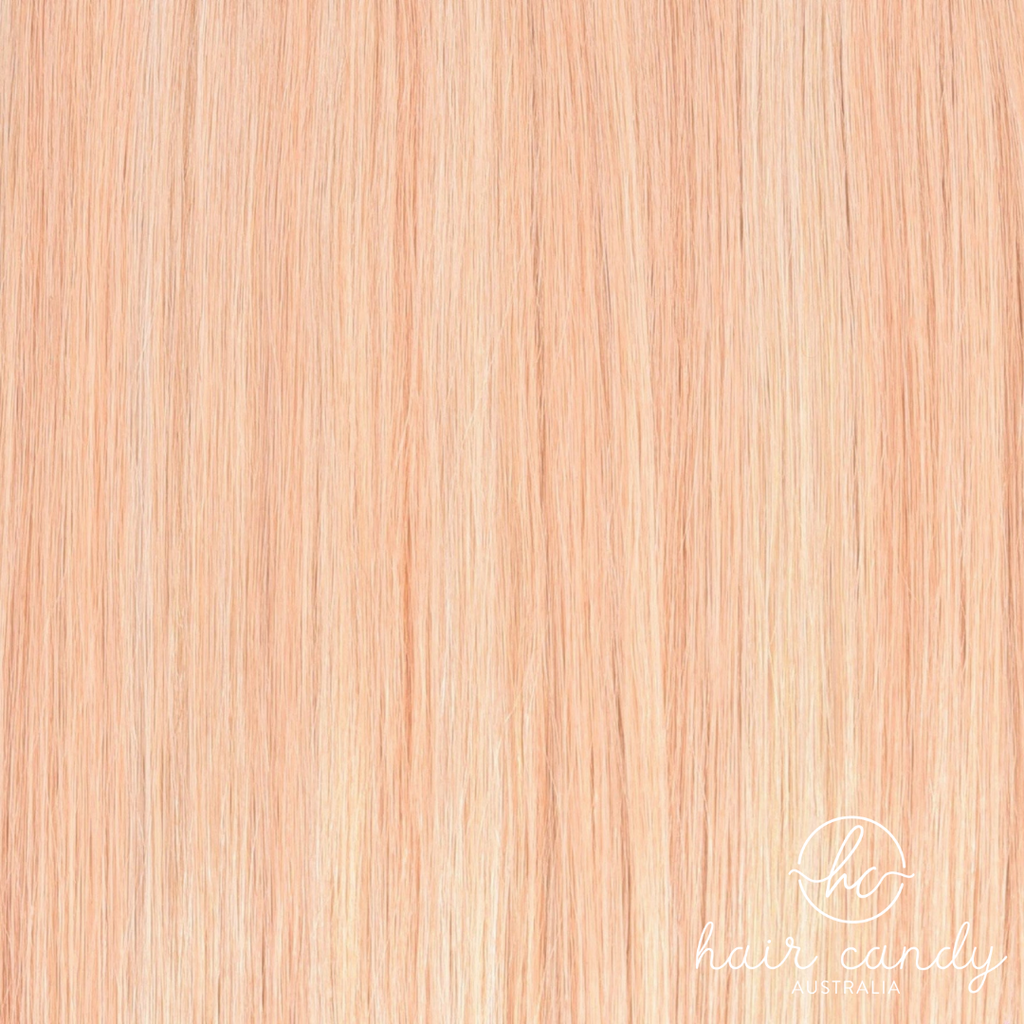Clip In Hair Extensions - #20/24/60 Strawberry Blonde - Hair Candy Australia
