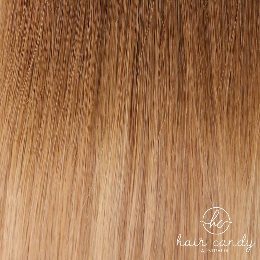 22" Invisible Tape - #T8-14/60 Apple Pie Blend - Hair Candy Australia