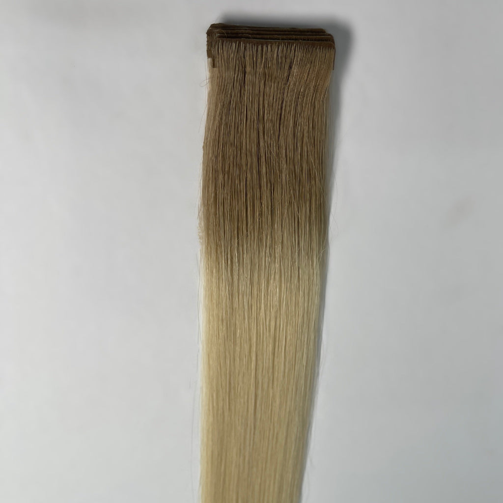22" Invisible Tape - #T8/60 Cheesecake Blonde Blend - Hair Candy Australia