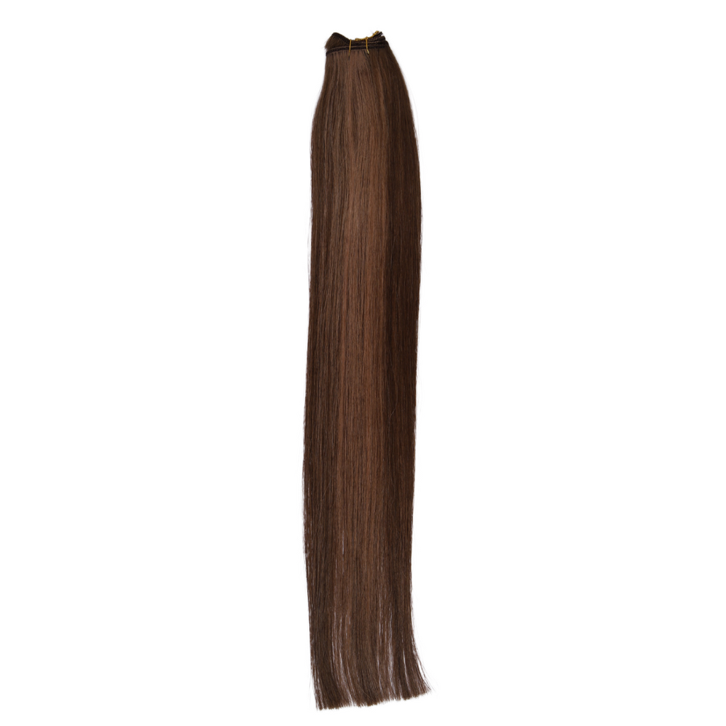 22" Hand-Tied Weft - #P4/12 Snickers Mix - Hair Candy Australia
